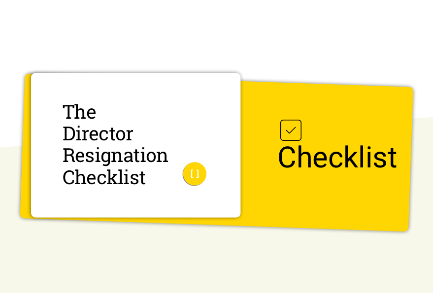 The Director Resignation Checklist