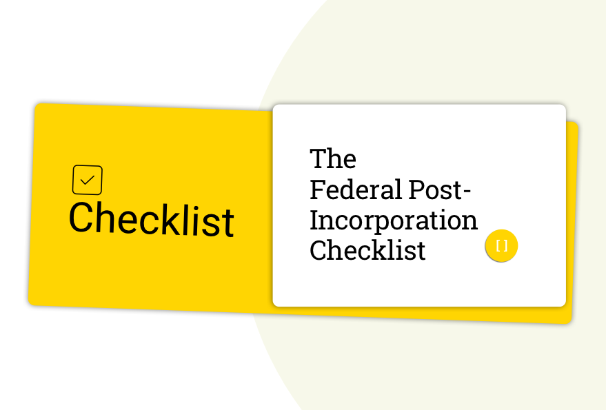 The Post-Incorporation Checklist