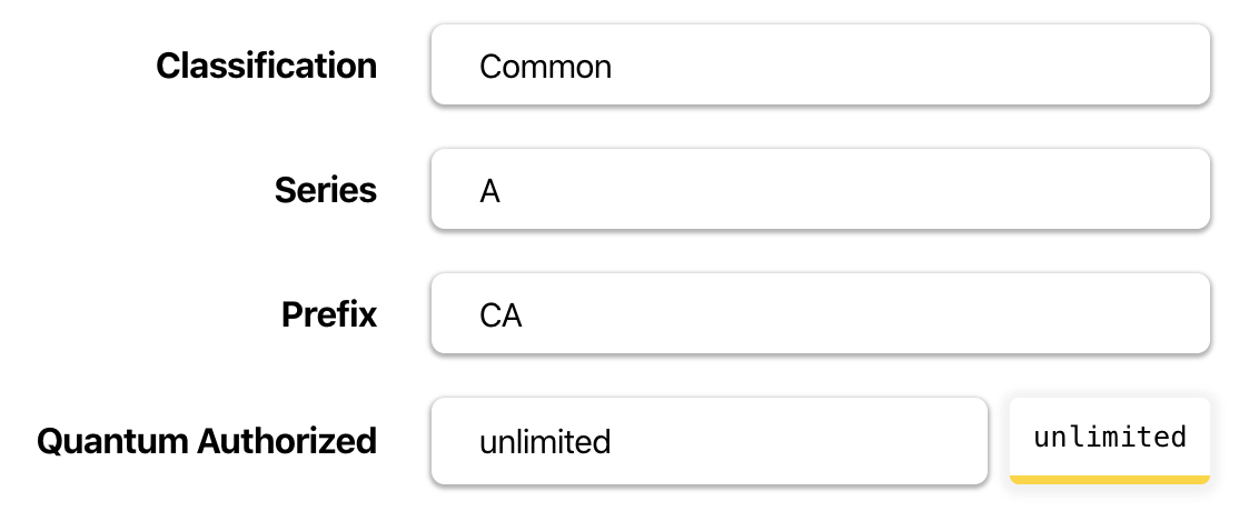 create share capital for a company